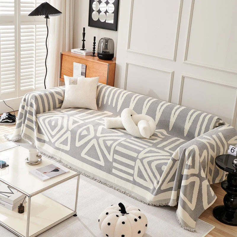 TRENDY™ Protective Couch Covers - Boho Geometric Style