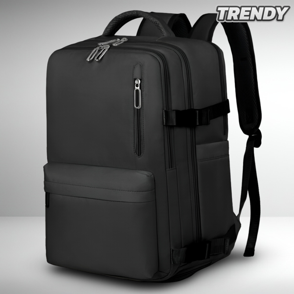 TRENDY® Modern Classic 40L Backpack (Black)