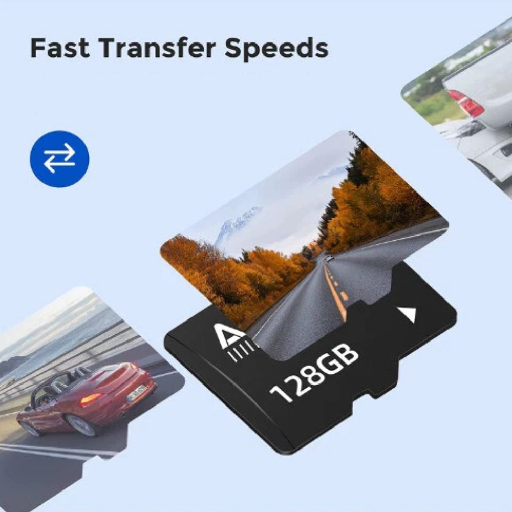 128GB Micro SD Card for Dashcams