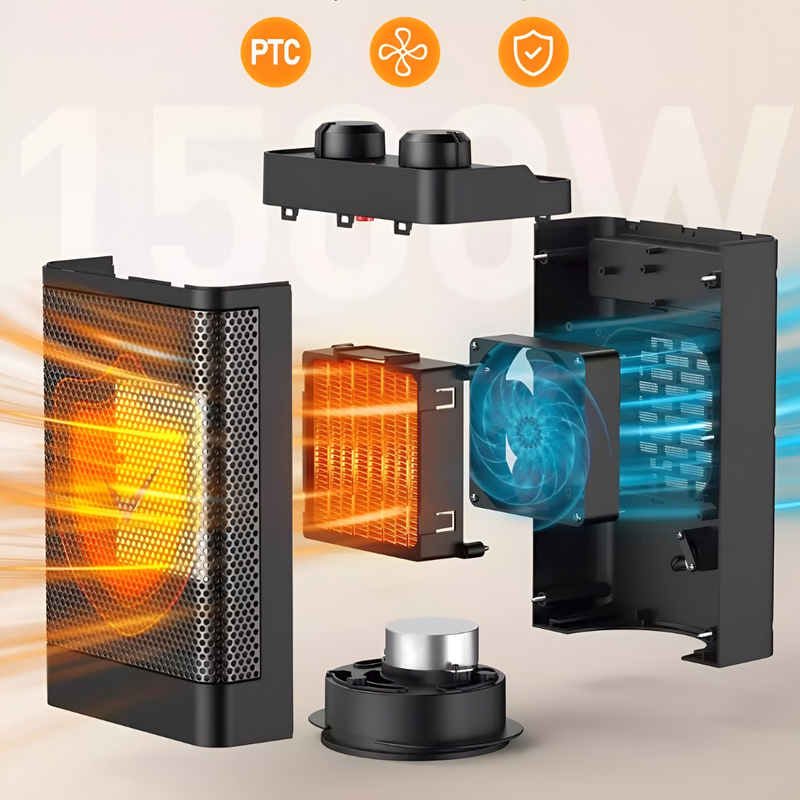 TherMaX® — Ceramic Fan Space Heater 1500W