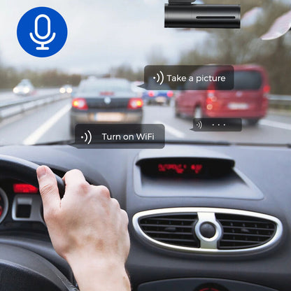 Dual Channel Dashcam - 4K UHD Front + Full HD 1080P Rear