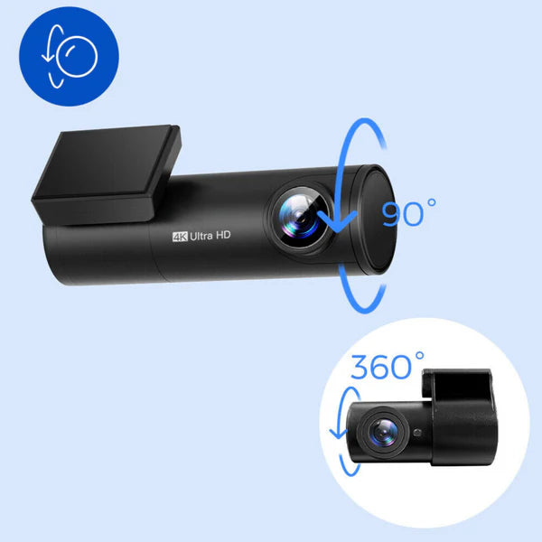 Front & Rear Dual Dashcam Set - 4K UHD + Full HD 1080P