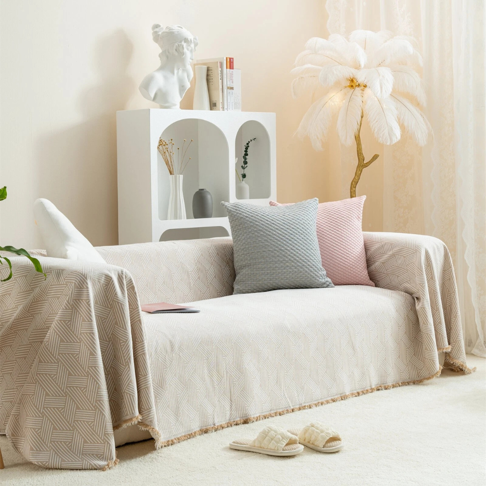 TRENDY™ Protective Couch Covers - Soft Chenille Vintage Style