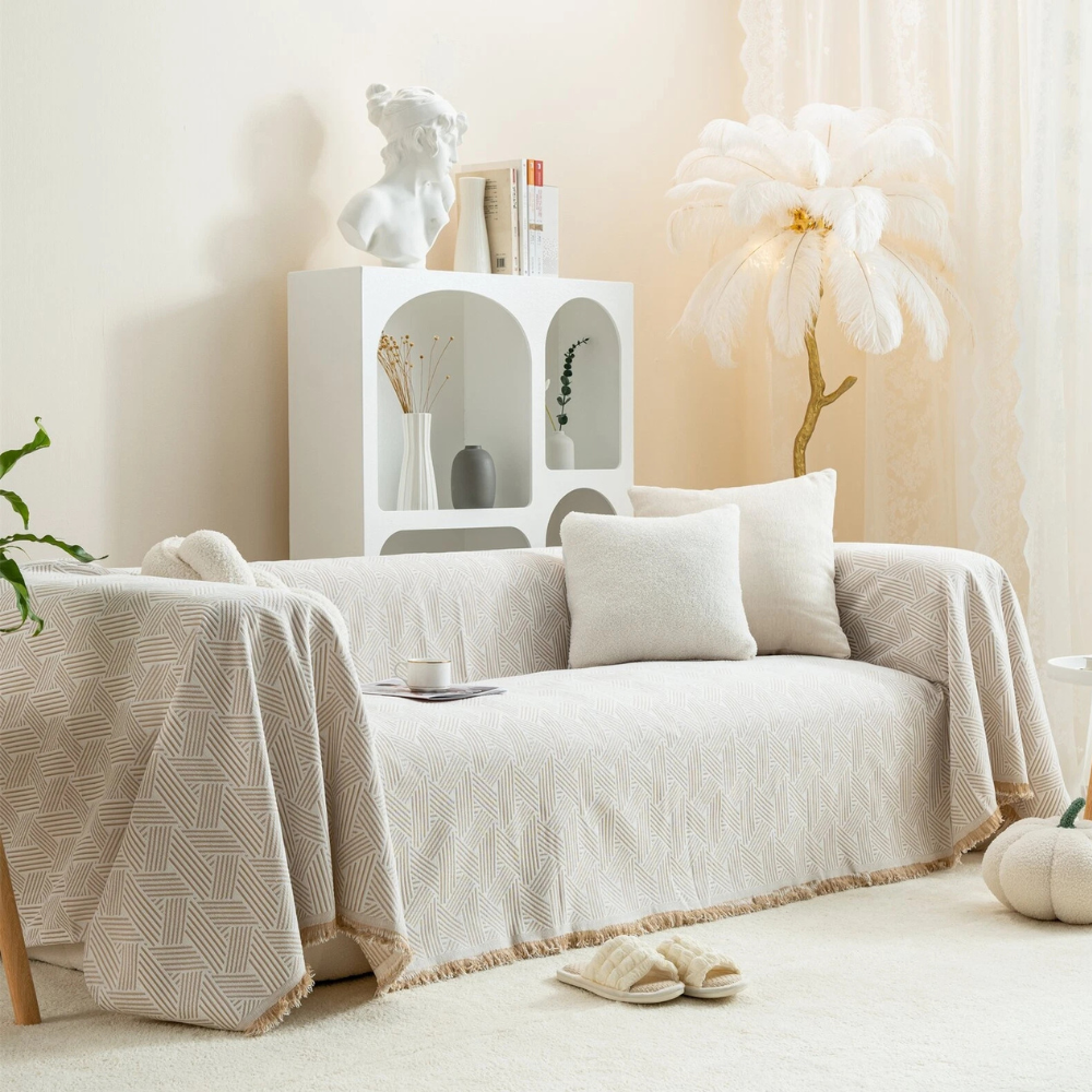 TRENDY™ Protective Couch Covers - Soft Chenille Vintage Style