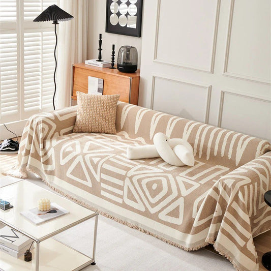 TRENDY™ Protective Couch Covers - Boho Geometric Style