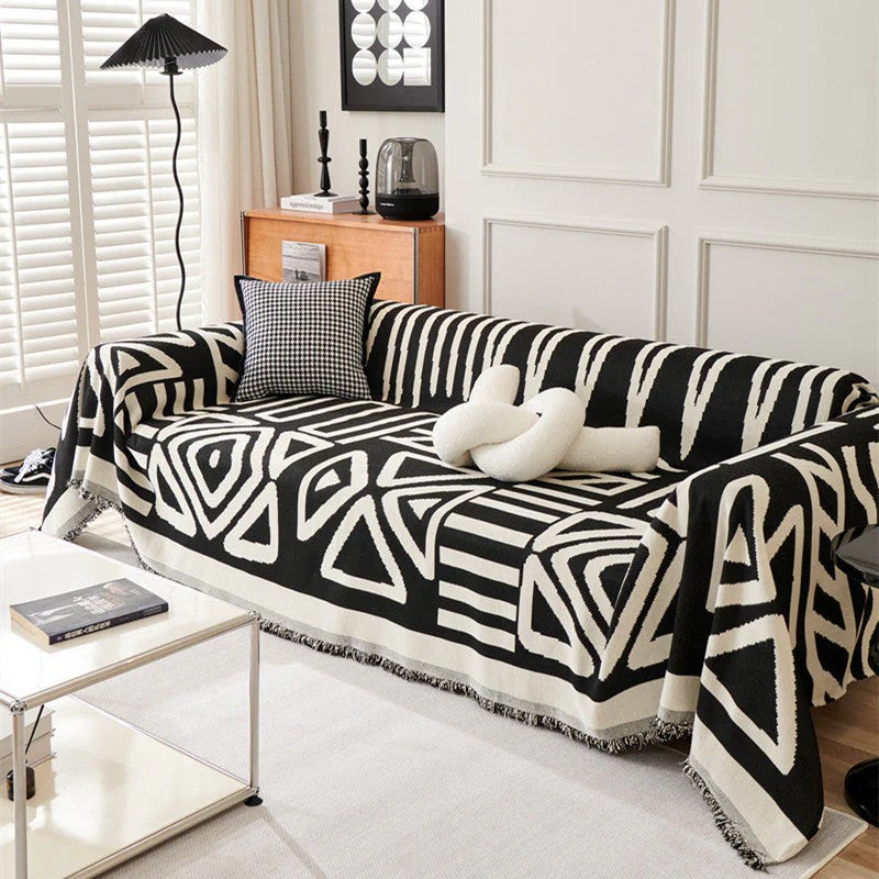 TRENDY™ Protective Couch Covers - Boho Geometric Style