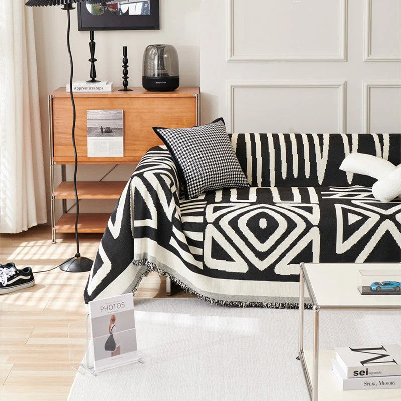 TRENDY™ Protective Couch Covers - Boho Geometric Style