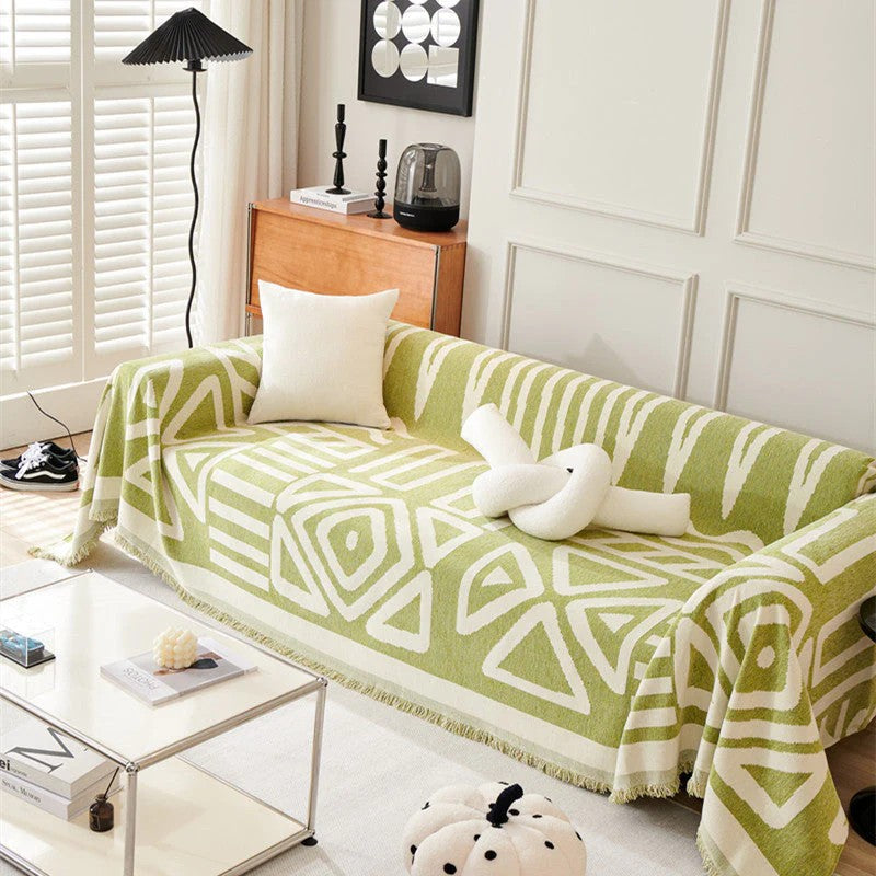 TRENDY™ Protective Couch Covers - Boho Geometric Style