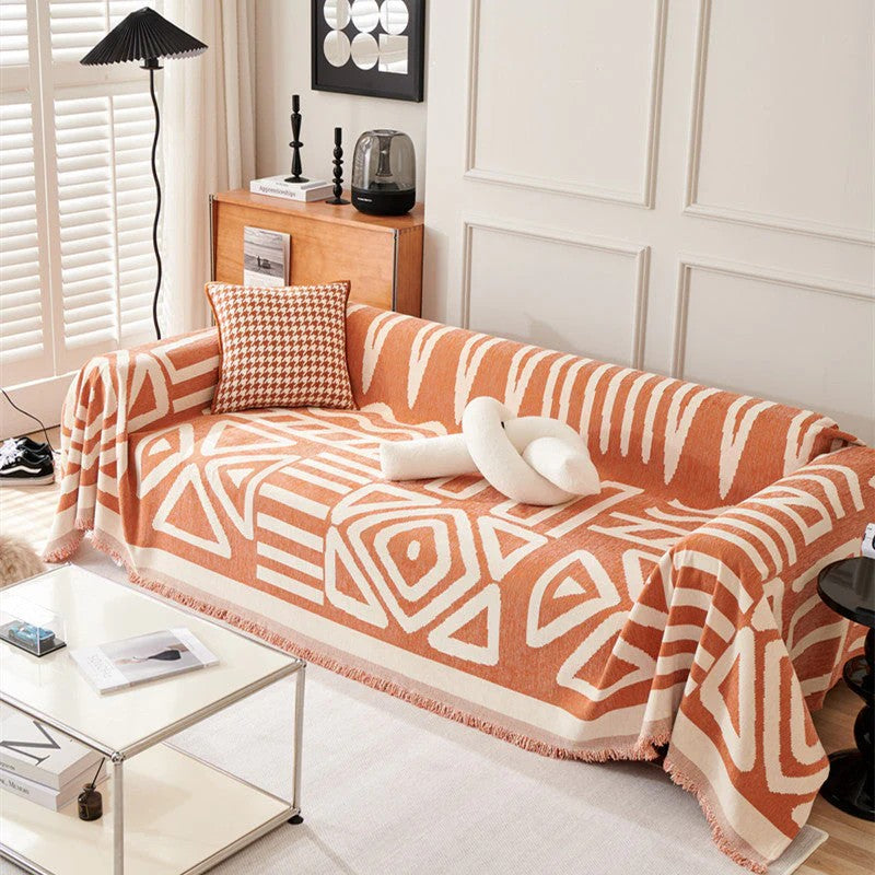 TRENDY™ Protective Couch Covers - Boho Geometric Style