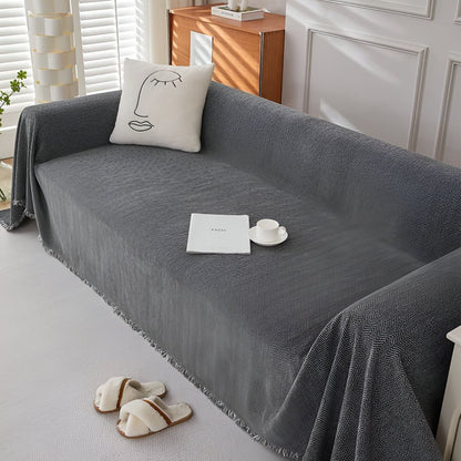 TRENDY™ Protective Couch Covers - Soft Chenille Herringbone Style
