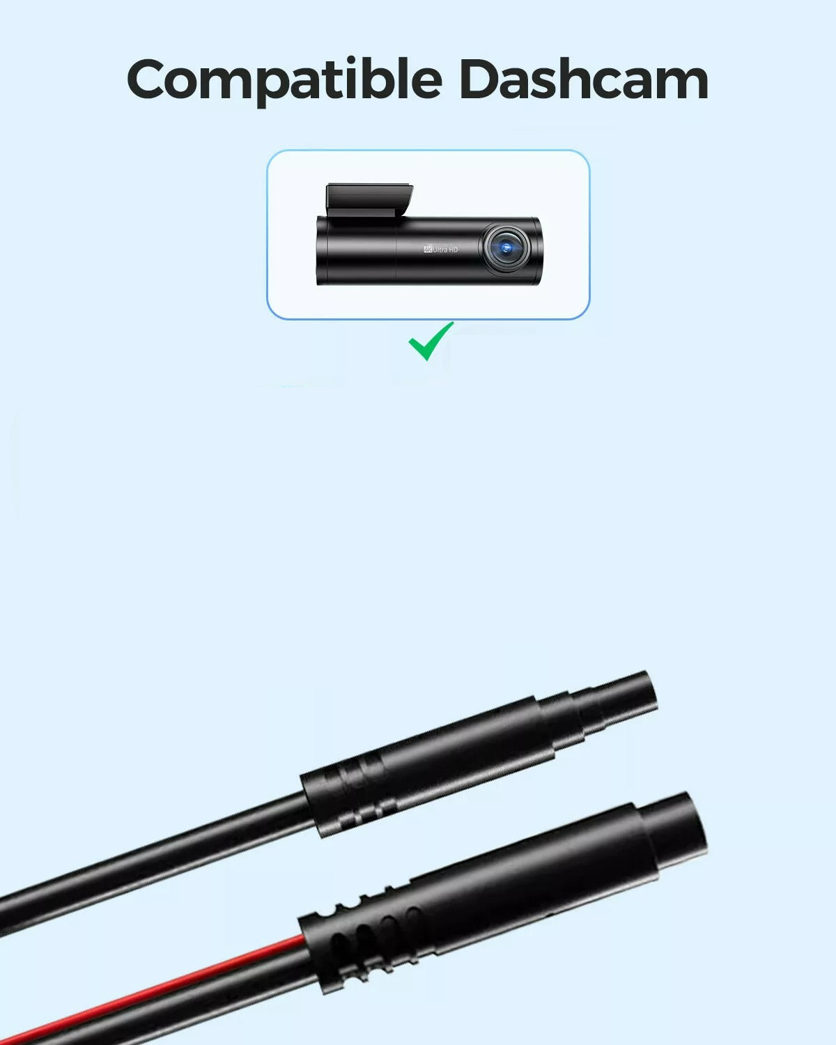 6M Extension Cable for Rear Dash Cam