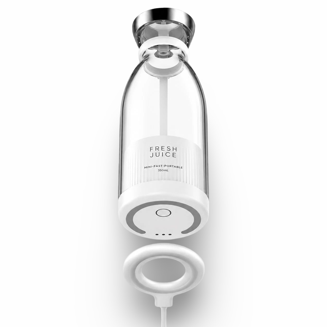 FRESH JUICE™ - Portable Bottle Blender for Fruit & Veg Juices, Smoothies, Shakes