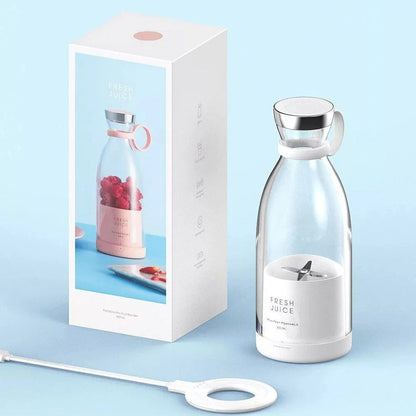 FRESH JUICE™ - Portable Bottle Blender for Fruit & Veg Juices, Smoothies, Shakes