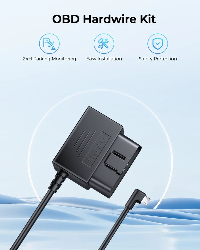Hardwire Kit (OBD Port) for 4K Dual Dashcam