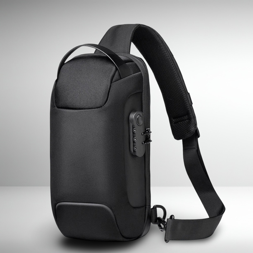KEEP MOVING™ Anti-theft Cross-body Sling Bag (Black)