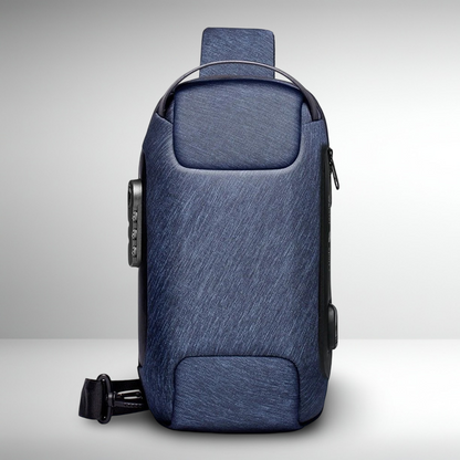 KEEP MOVING™ Anti-Theft Cross-Body Sling Bag (Blue)