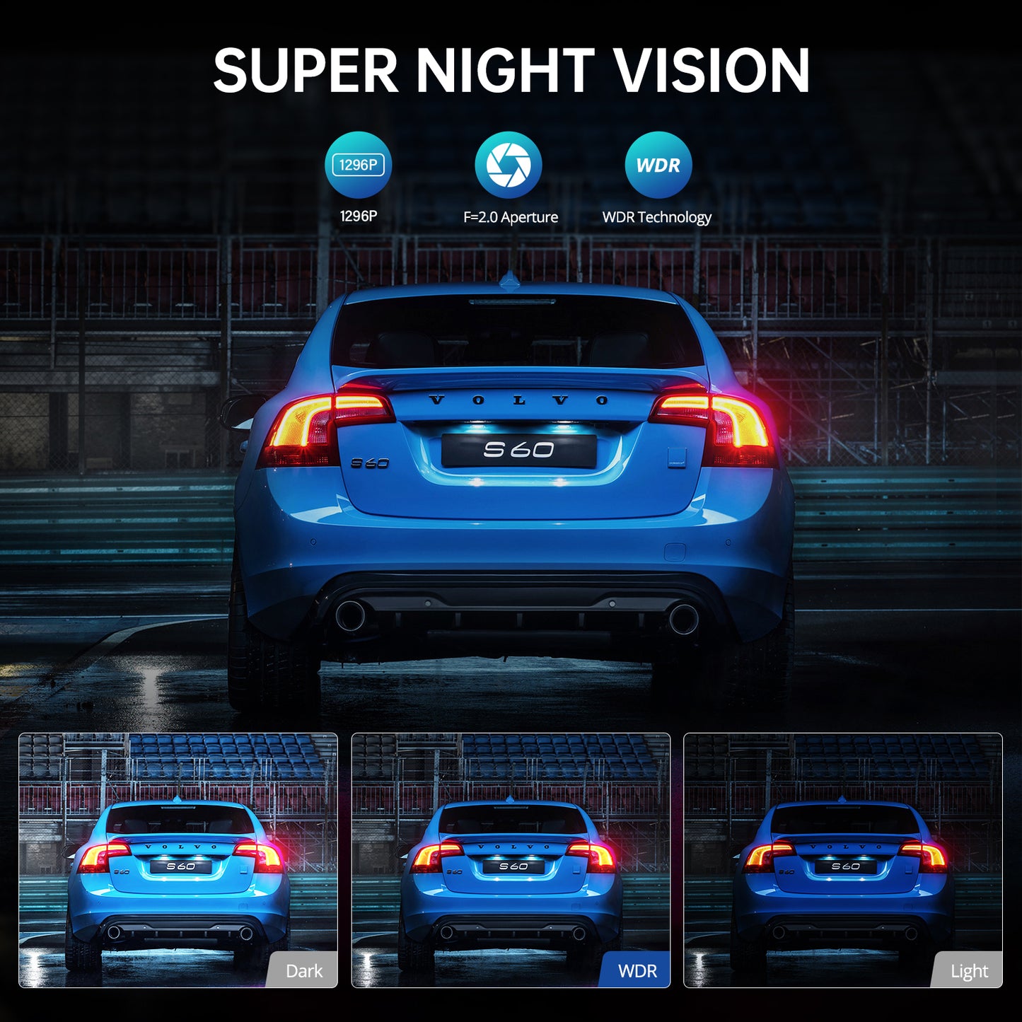 Front Dashcam Set - Full HD 1080P