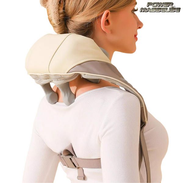 PowerMasseuse™  — Heat Therapy Neck & Shoulder Massager