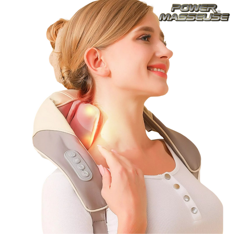 PowerRelief™ — Deep Kneading Neck Massager