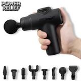 PowerRelief™ — Compact Massage Gun 8-in-1