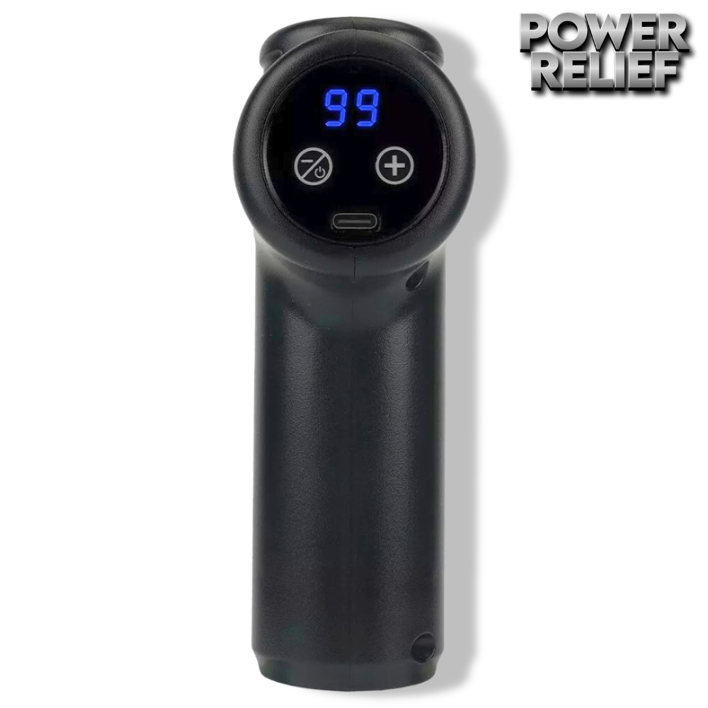 PowerRelief™ — Compact Massage Gun 8-in-1