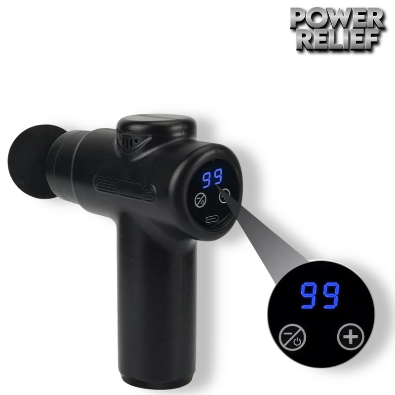 PowerRelief™ — Compact Massage Gun 8-in-1