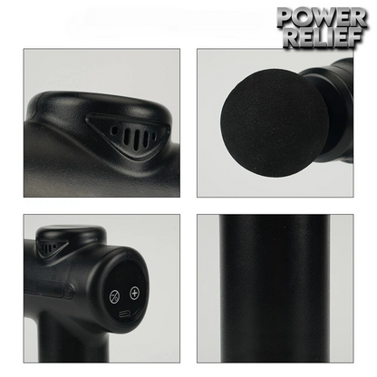 PowerRelief™ — Compact Massage Gun 8-in-1
