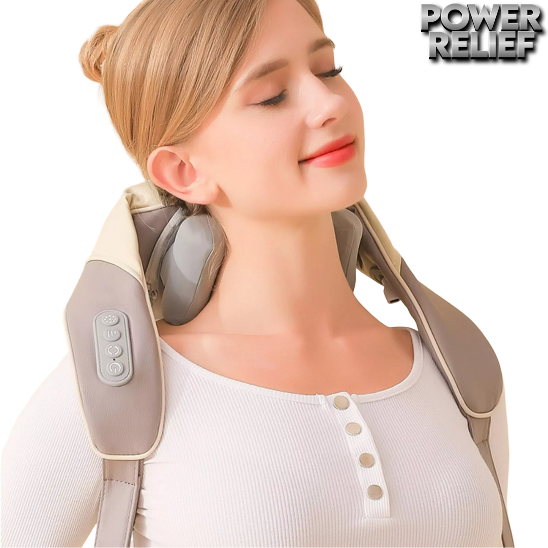 PowerRelief™ - Deep Kneading Neck & Shoulder Massager