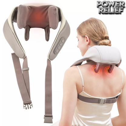PowerRelief™ - Deep Kneading Neck & Shoulder Massager