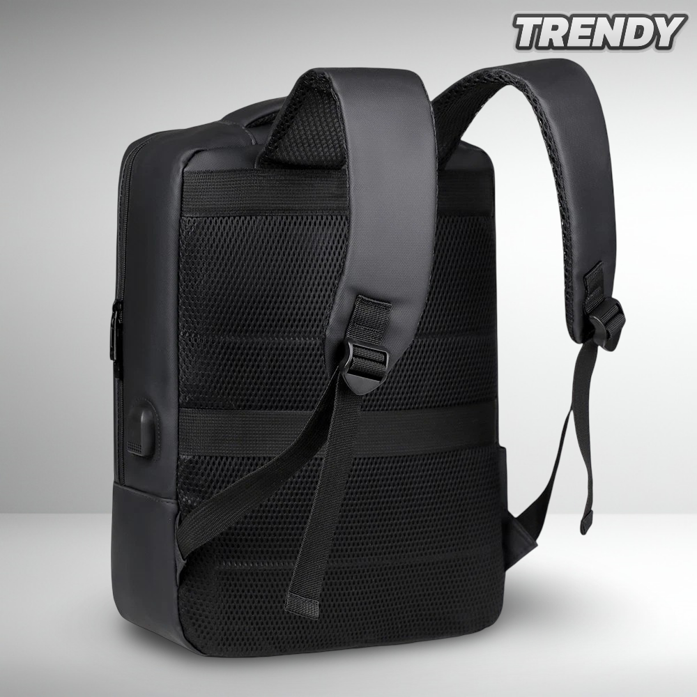 TRENDY Simplistic Backpack Black