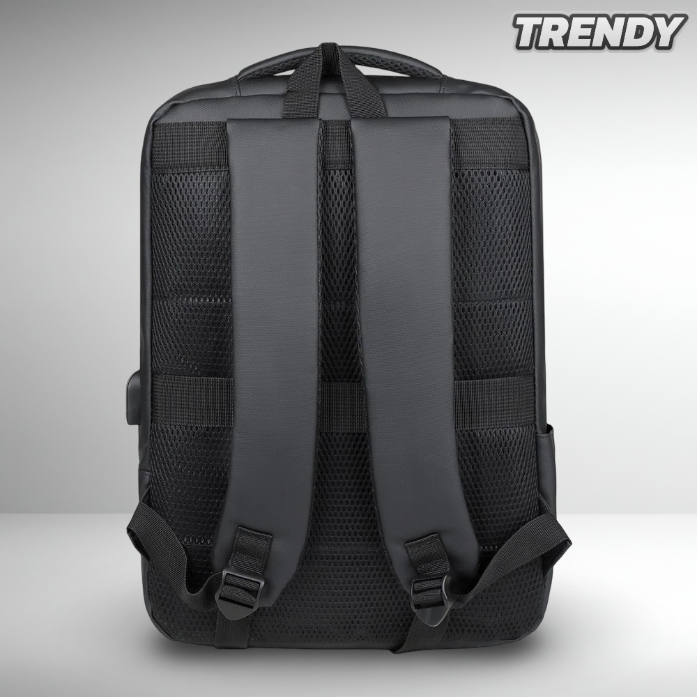 TRENDY Simplistic Backpack Black