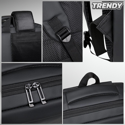 TRENDY Simplistic Backpack Black