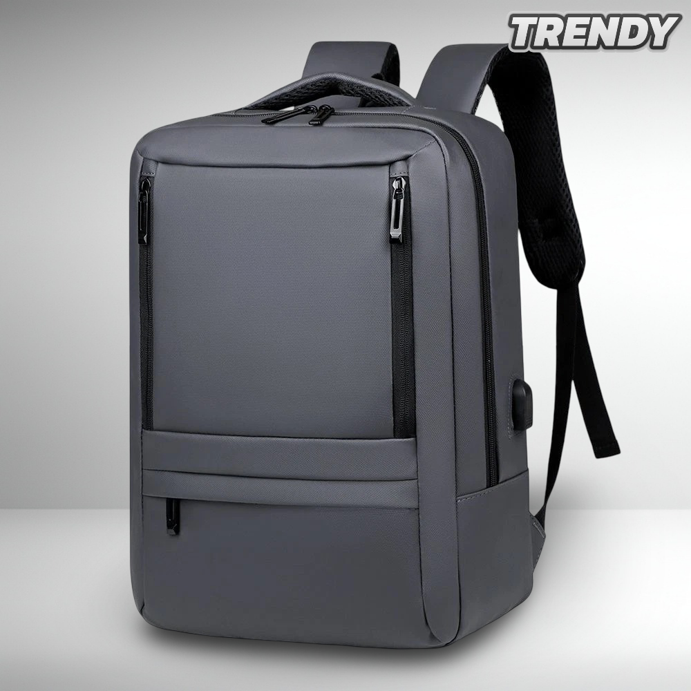 TRENDY Simplistic Backpack Grey