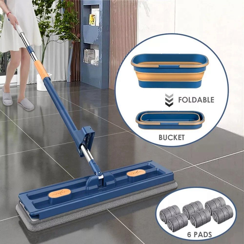 TRENDY™ 360 Mop & Foldable Bucket Bundle