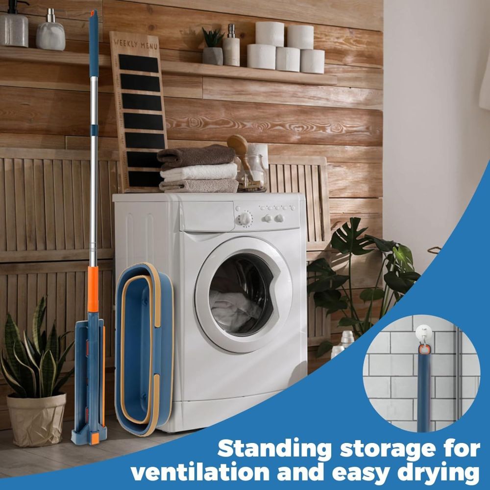 TRENDY™ 360 Mop & Foldable Bucket Bundle