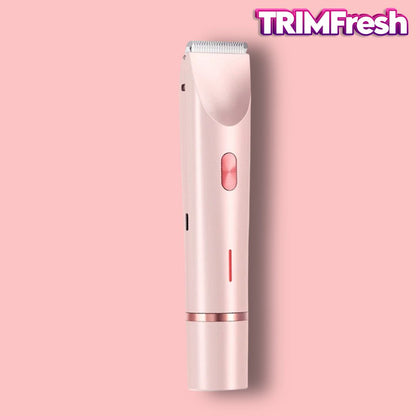 TRIMFresh™ 2-in-1 Women's Hair Trimmer + Shaver (Blush Pink)