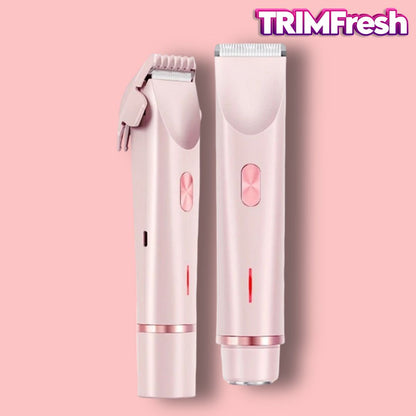 TRIMFresh™ 2-in-1 Women's Hair Trimmer + Shaver (Blush Pink)